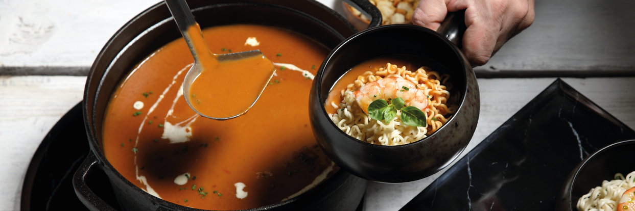 Provil - Noodle soup with shrimps