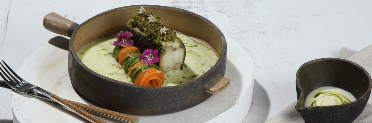Provil - Sea bass fillet with lemon butter sauce